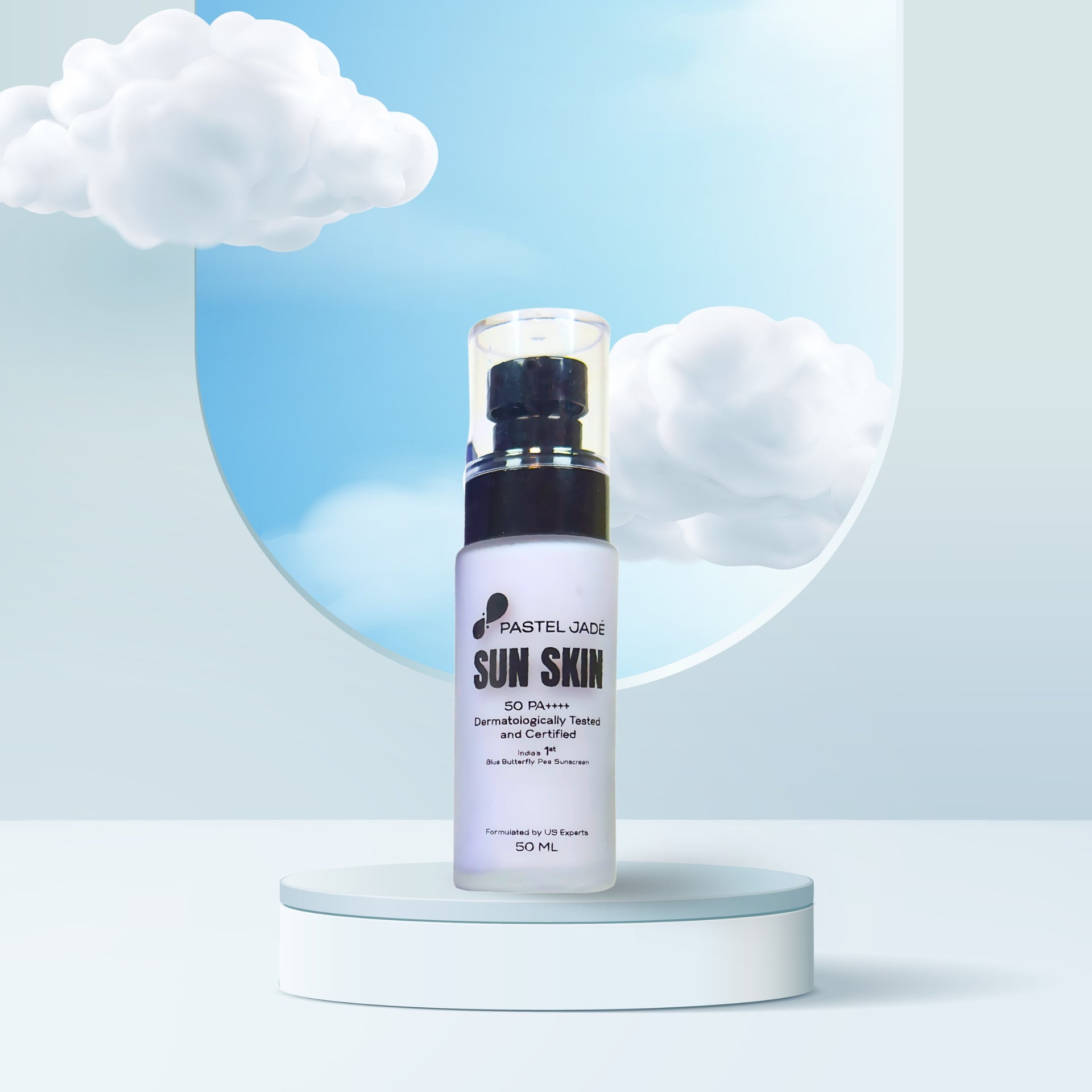Sun Skin: Blue Pea Magic for Broad Spectrum UVA/UVB Protection