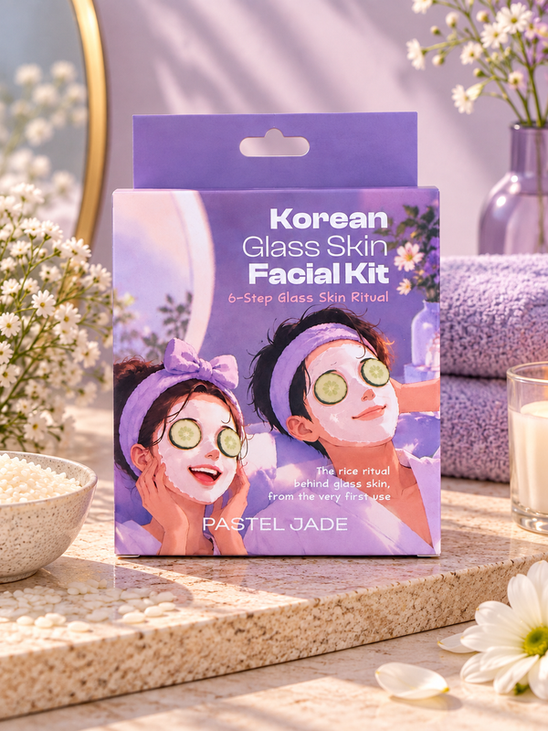 Korean Glass Skin Facial Kit (6 step)