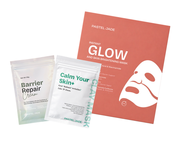 Skin Brightening Facial Kit (Barrier repairing and glowing)