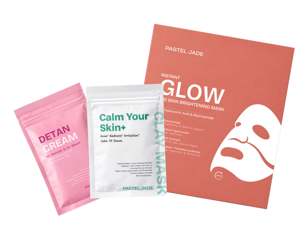 Acne Marks, Tan & Glass Skin Facial Kit Combo