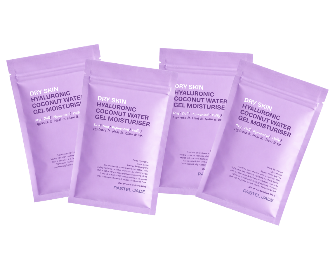 Coconut Gel Dry Skin Refill Pack of 4