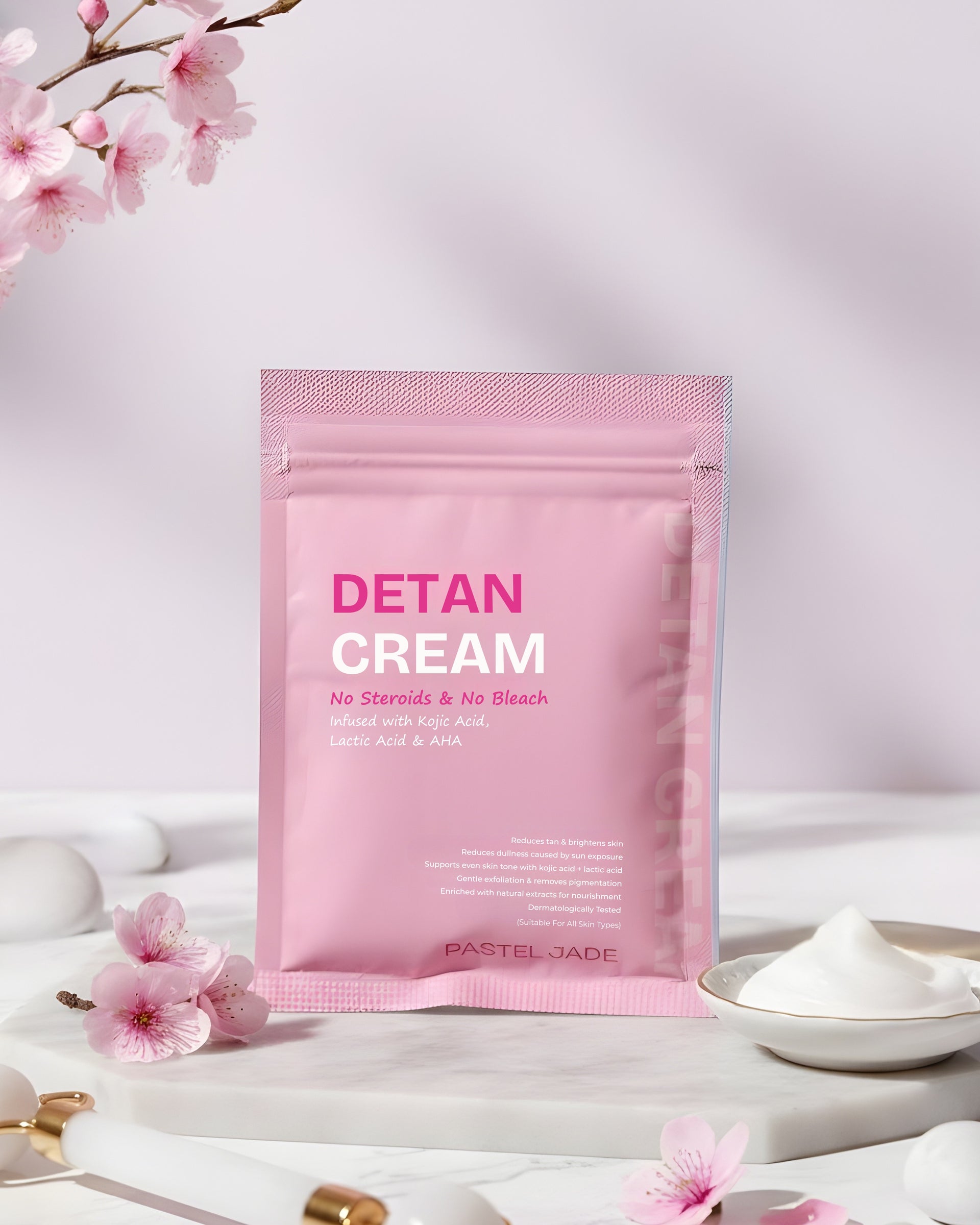 Detan- No bleach & steroids(Refill) 50 gm
