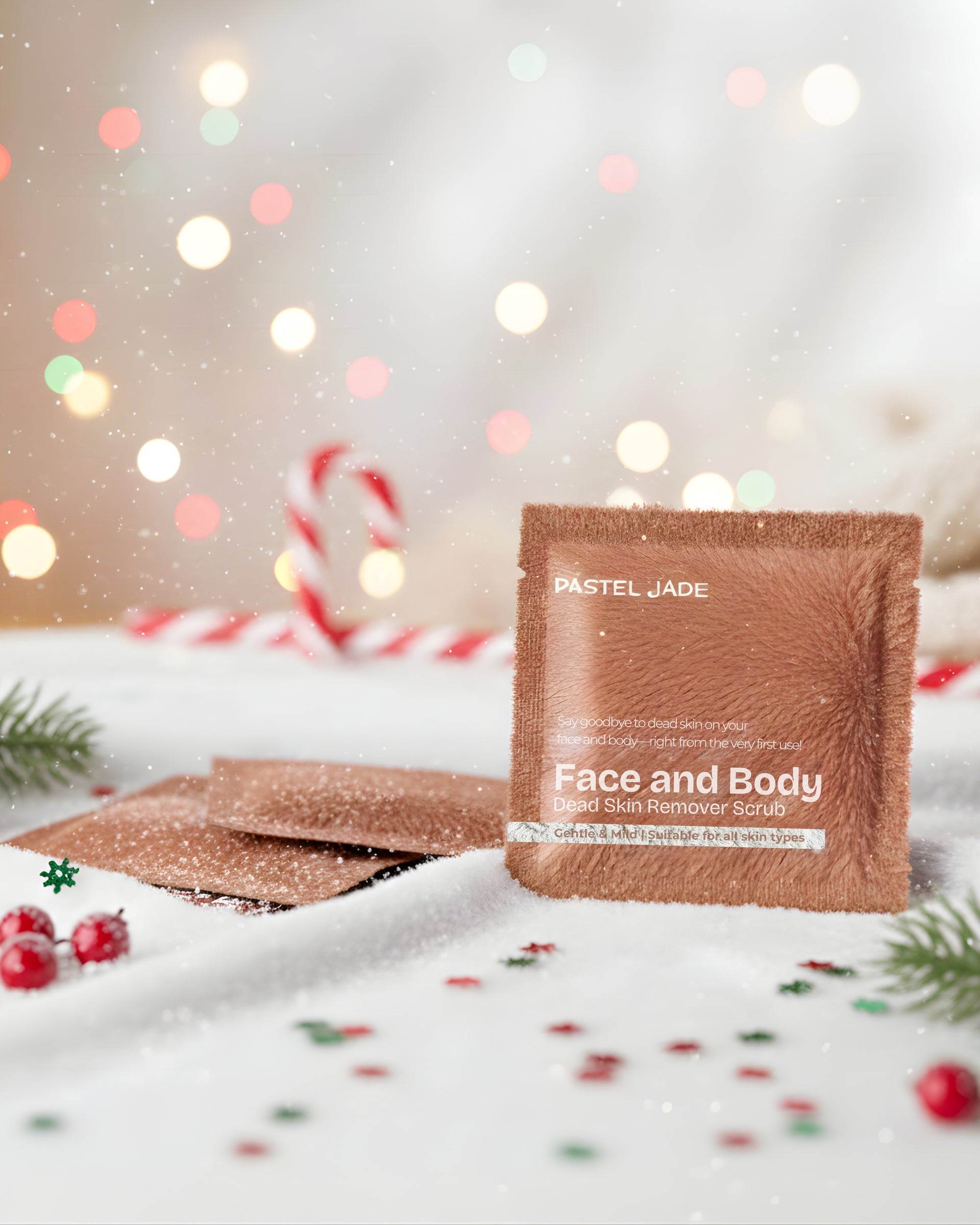 Trial Pack of 1 (Face and Body Dead Skin Remover Scrub) (For Normal and Oily skin) (Not suitable for sensitive skin)