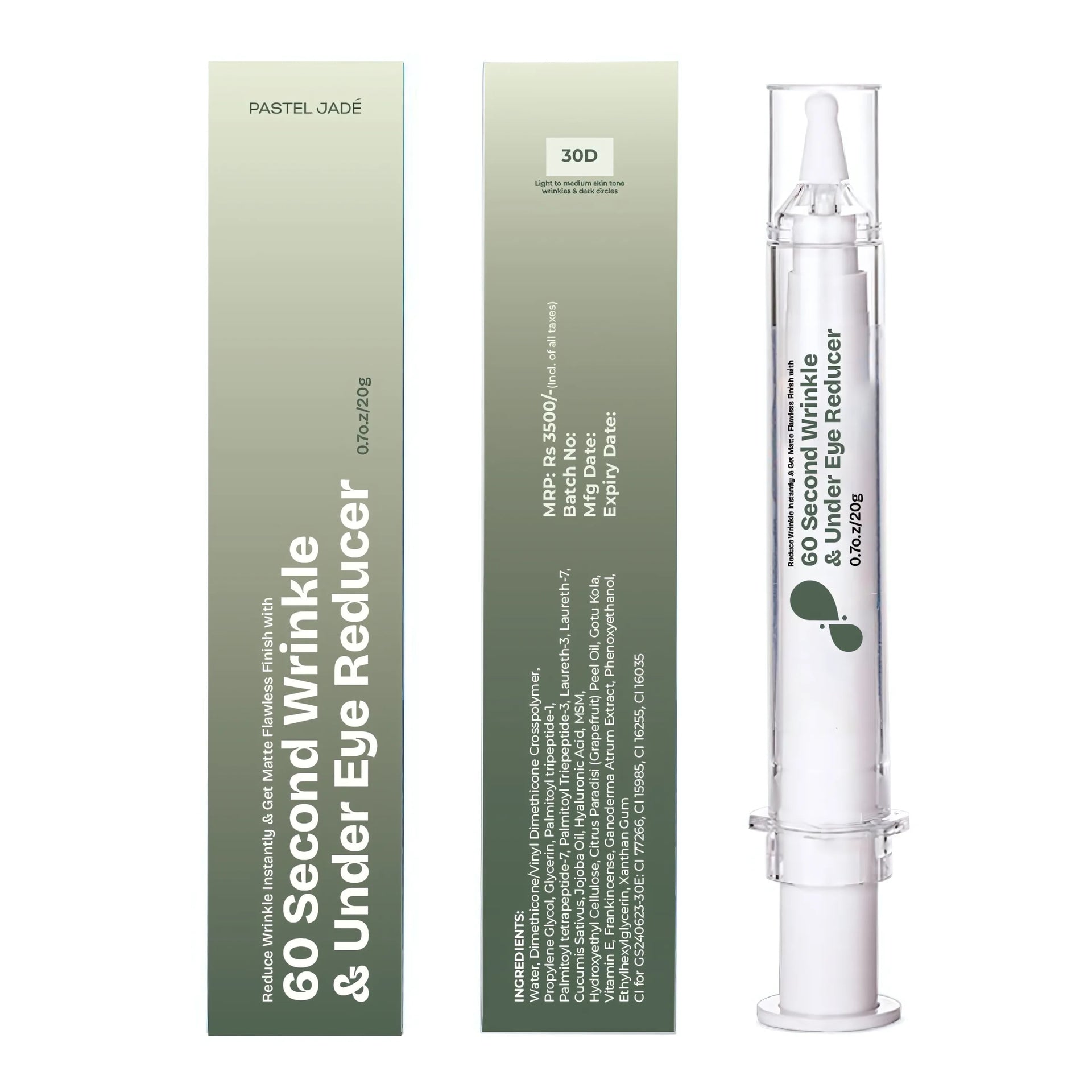 60 Second Wrinkle & Under Eye Reducer 30D