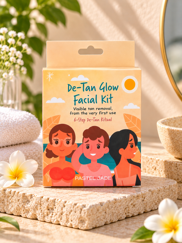 De-Tan Glow Facial Kit (6 step)