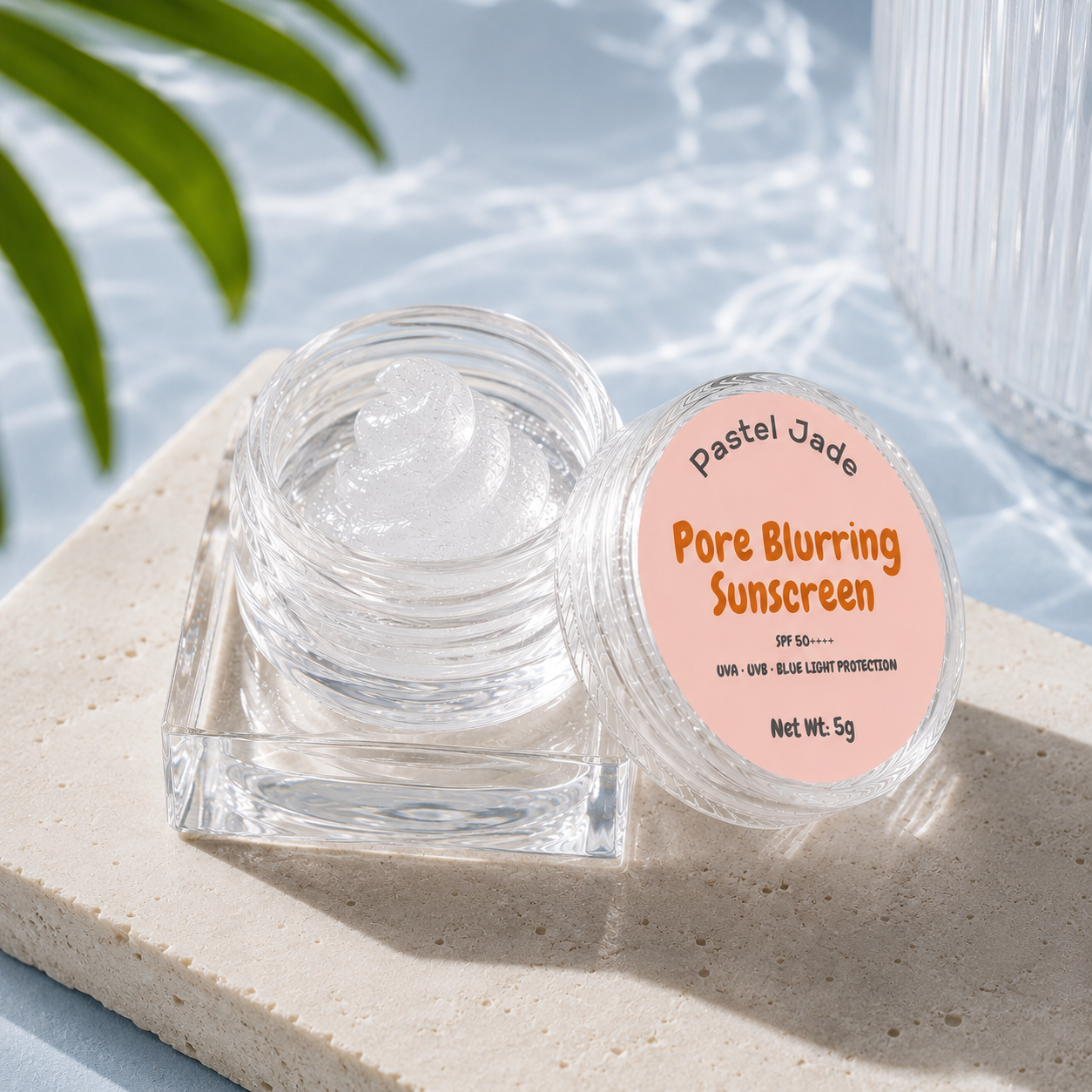 Pore Blurring Sunscreen Trial
