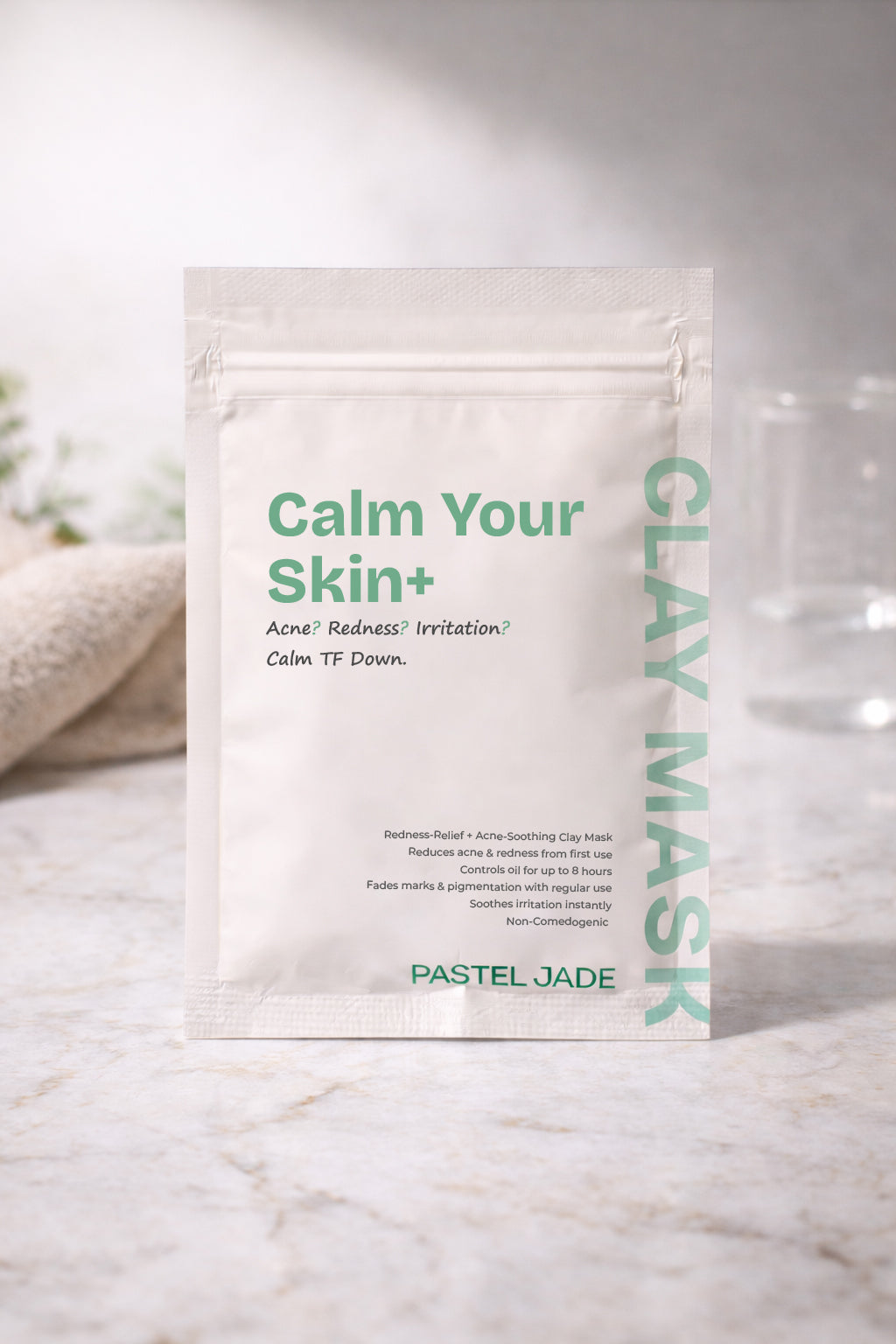 Refill Calm Your Skin+ Targets acne, redness, pigmentation, oiliness, dry patches, sensitivity, flare-ups & barrier damage — for all skin types that are prone to breakouts.