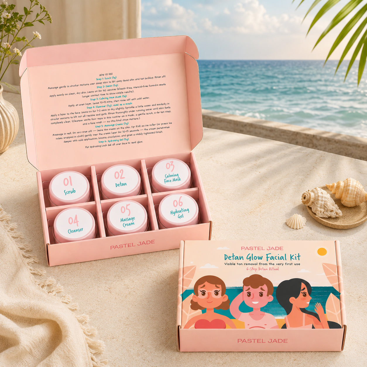 De-Tan Glow Facial Kit
