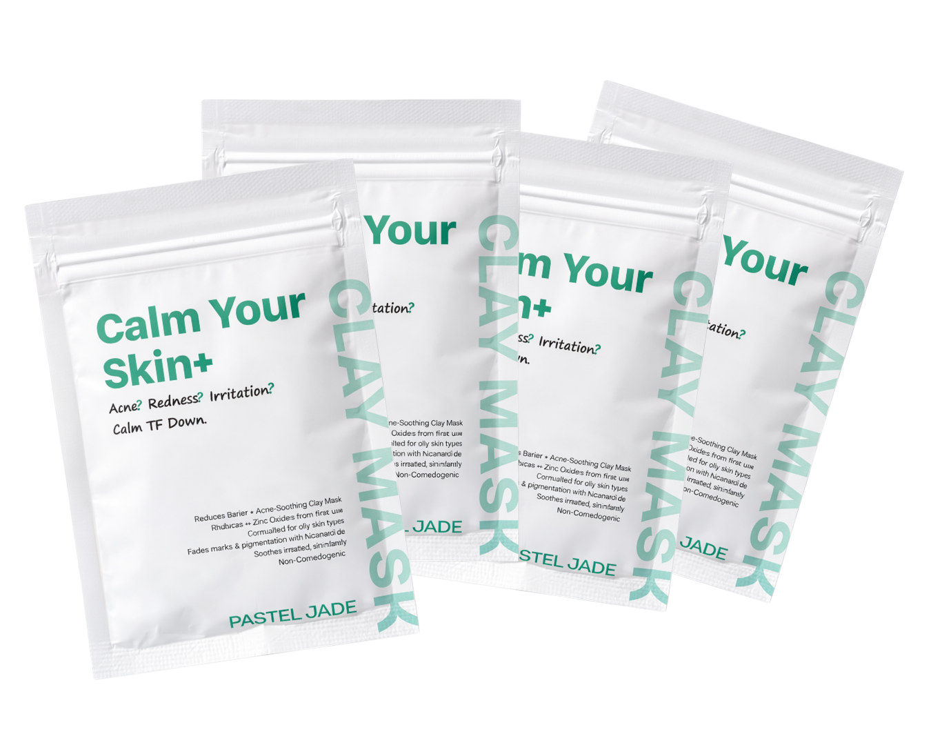 Calm Your Skin+ Mask Refill Pack Of 4