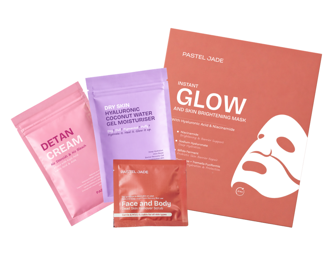 Brightening / Glass Skin Facial Combo (Dry & Sensitive Skin)