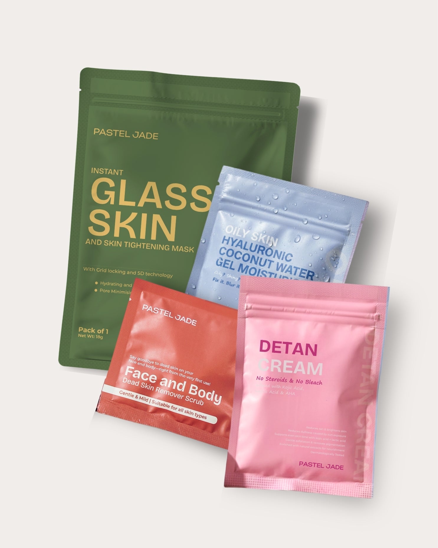 Instant Glass Weekly combo (OILY SKIN)