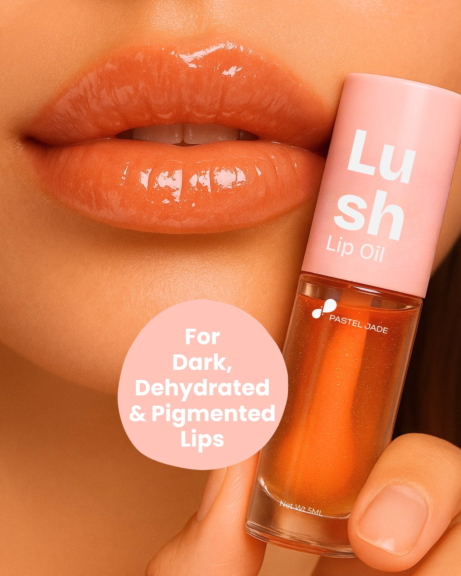 Lush Lip Oil | Lip Brightening | Pigmentation Removal | Pink Lips | Lip Plumper