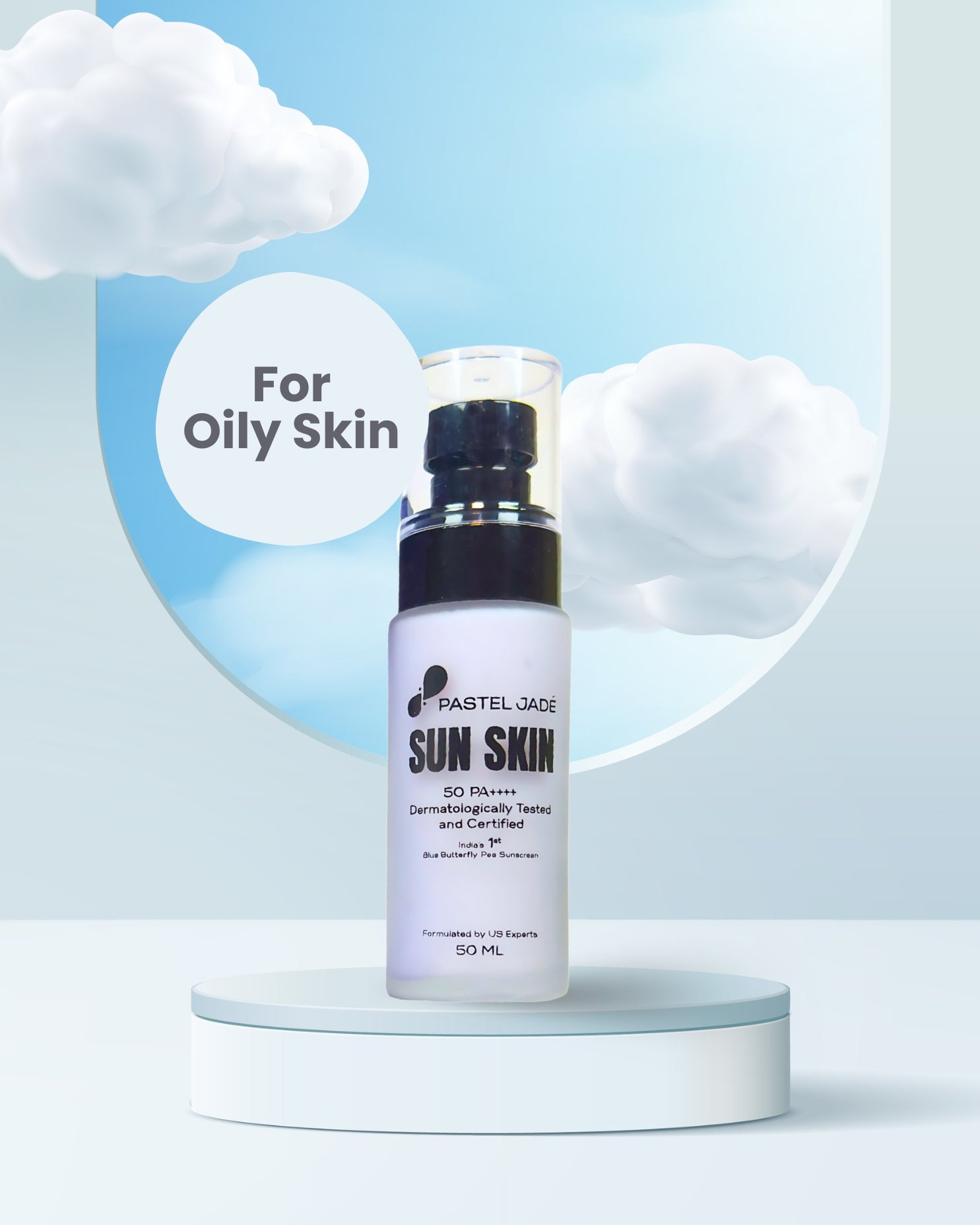 Sun Skin: Blue Pea Magic for Broad Spectrum UVA/UVB Protection