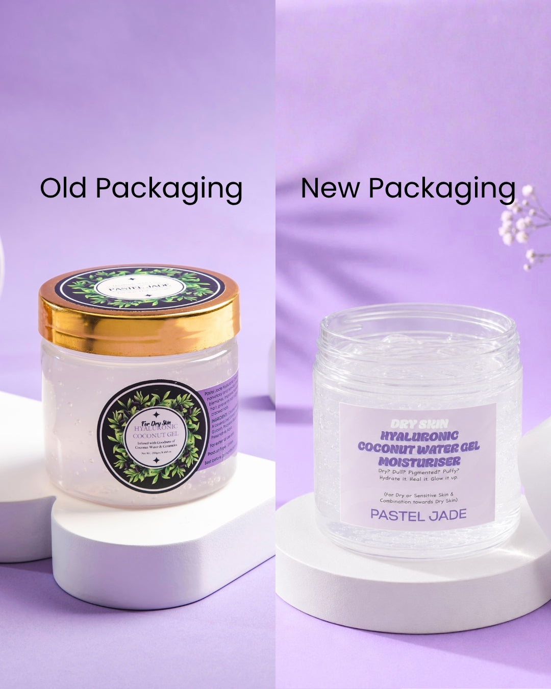 Hyaluronic Coconut Gel Dry Skin 250 gm