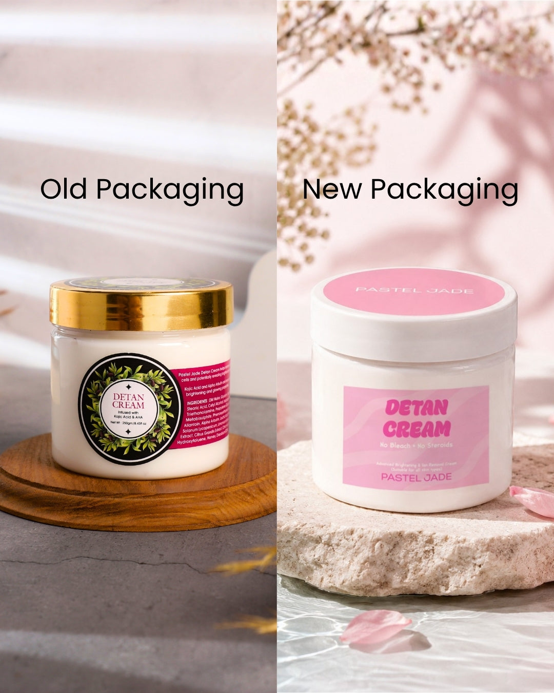 Detan Cream - No bleach & steroids - (New Formula) 250 gm
