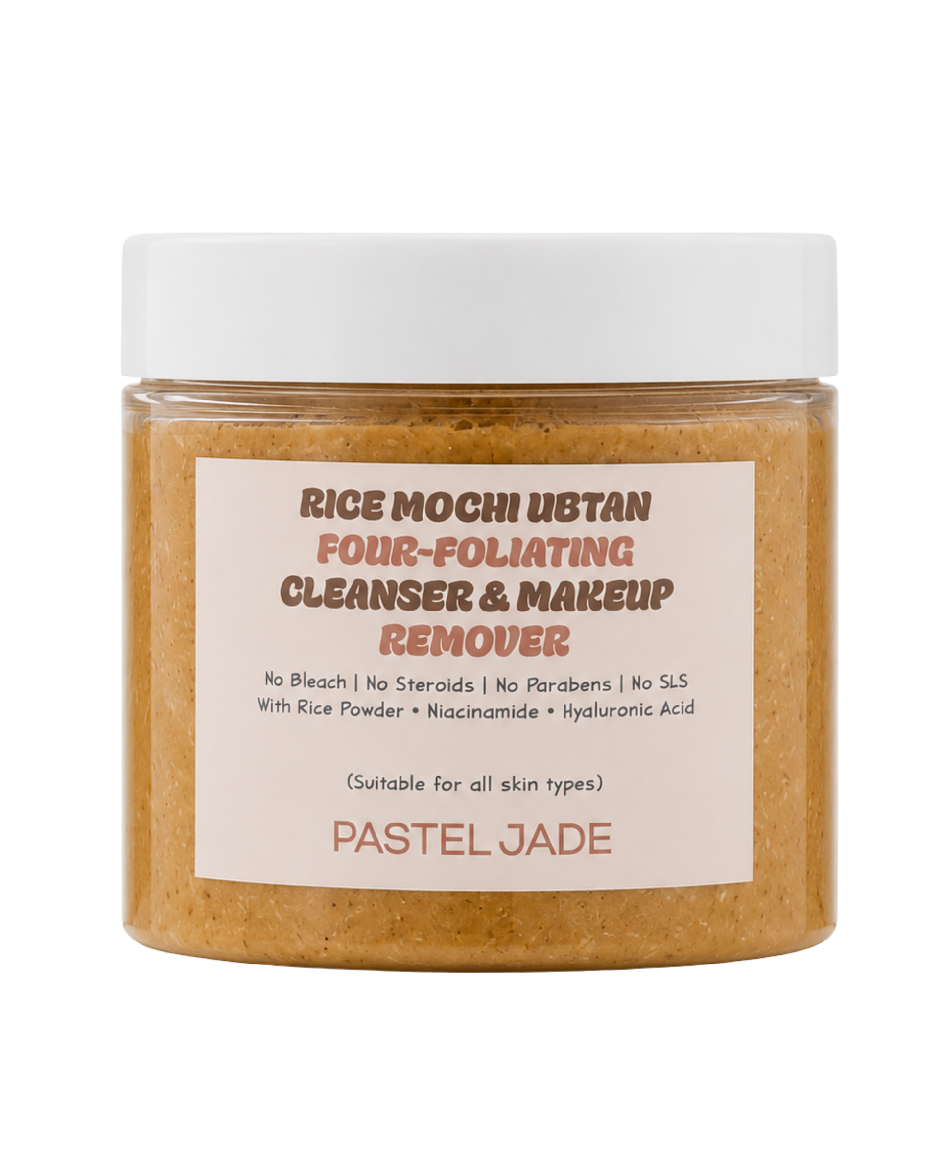 Rice Mochi Ubtan Four-foliating Cleanser, Facewash & Makeup Remover 250gm