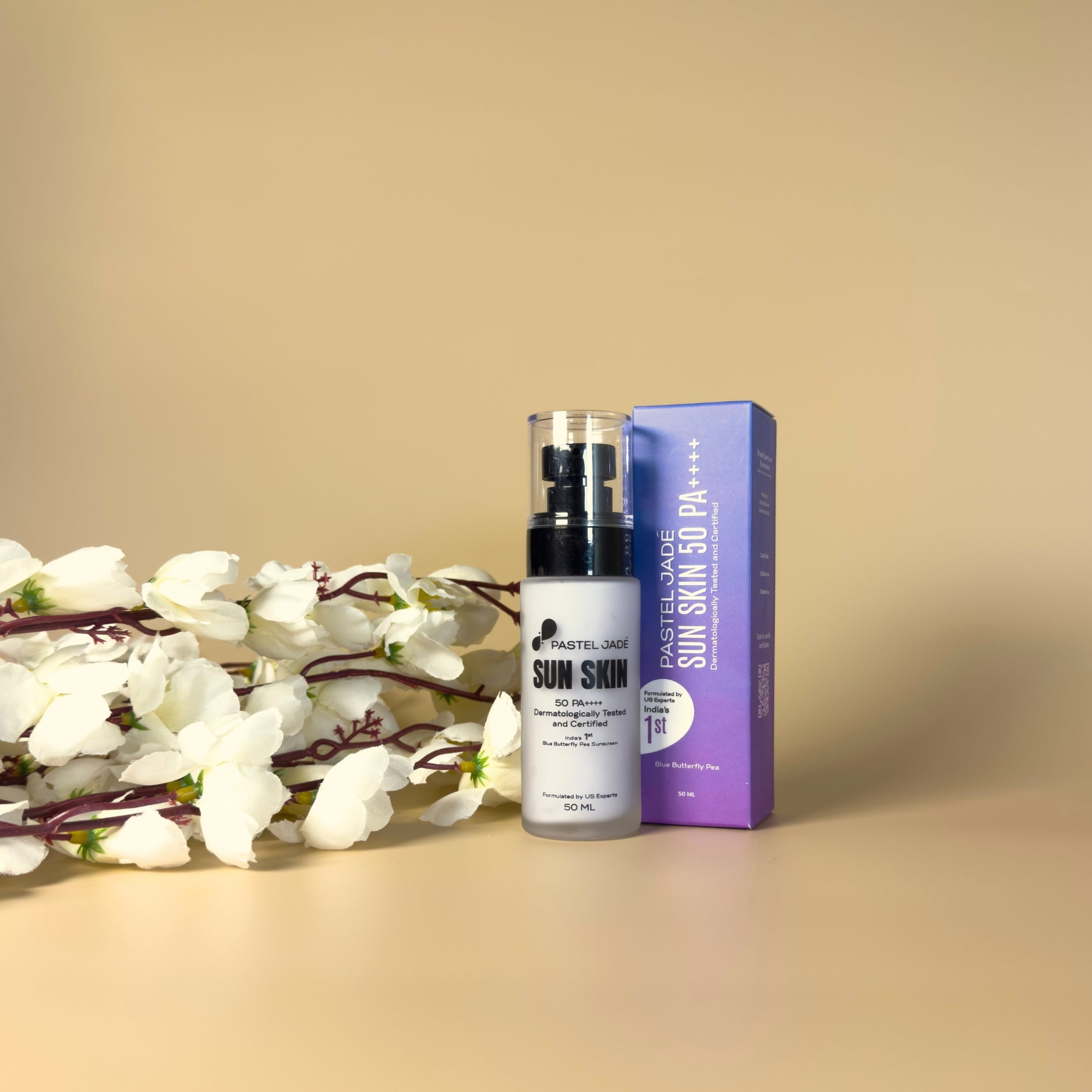 Sun Skin: Blue Pea Magic for Broad Spectrum UVA/UVB Protection