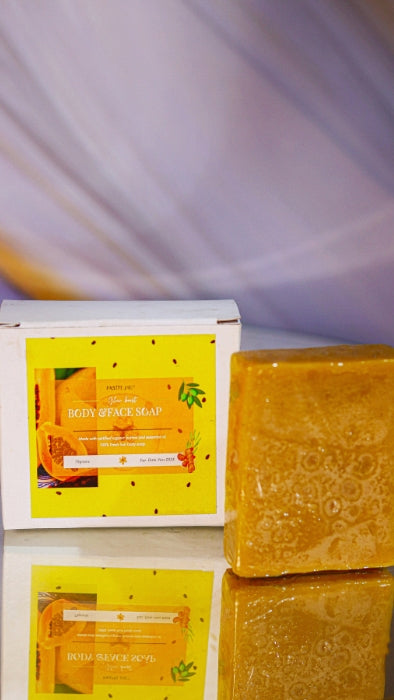 Turmeric and Papaya Soap