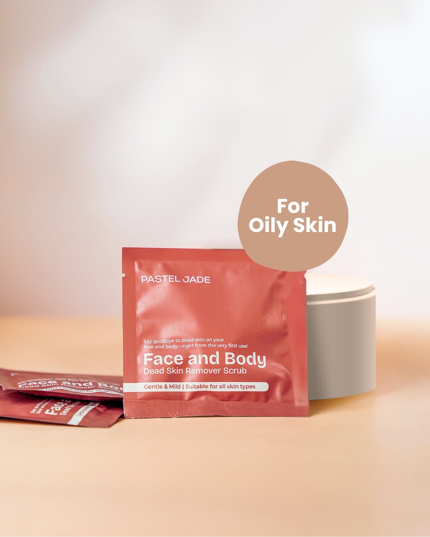 Trial Pack of 1 (20ml Face and Body Dead Skin Remover Scrub) (For Normal and Oily skin) (Not suitable for sensitive skin)